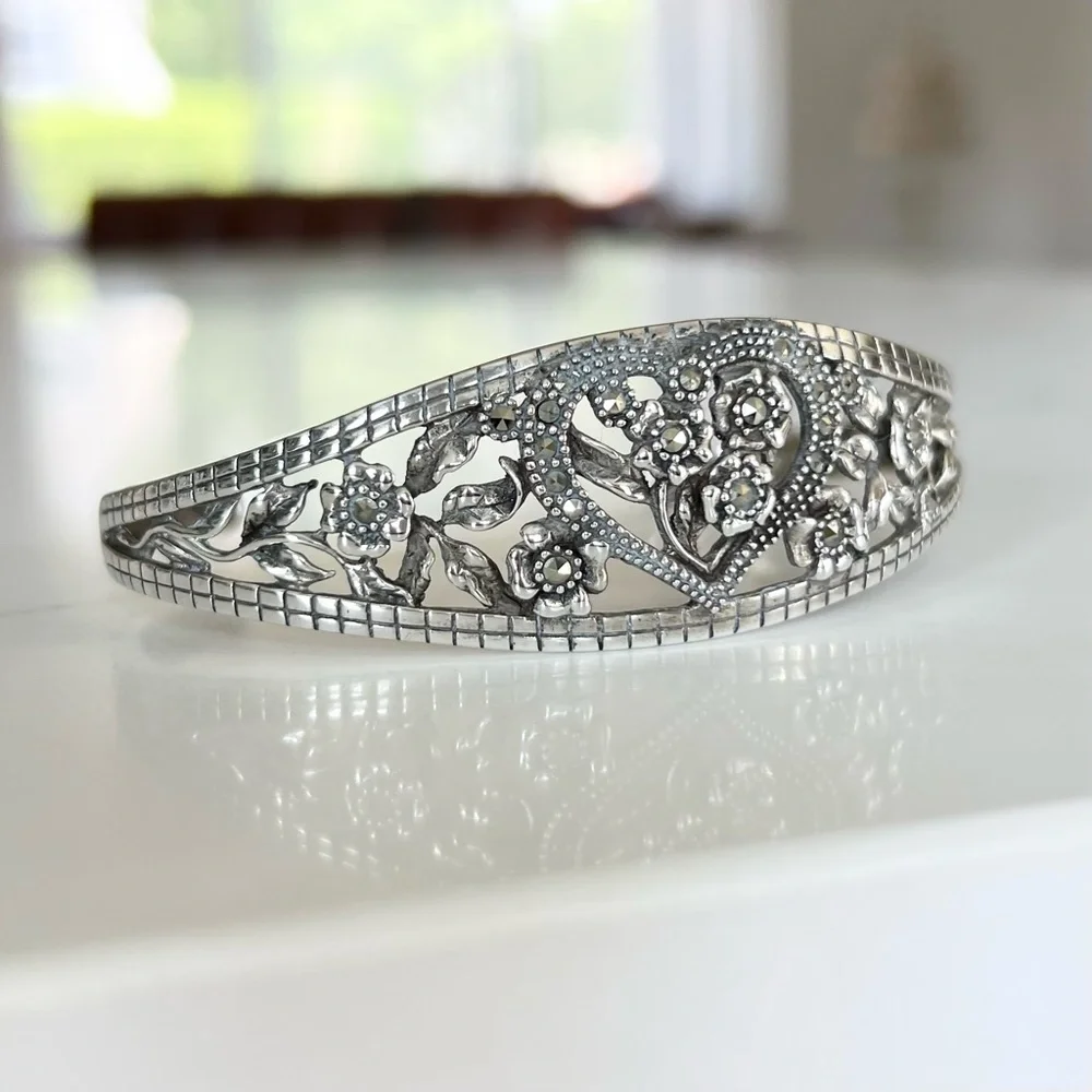 𝒱𝒾𝓃𝓉𝒶ℊℯ ℒℯ𝓃ℴ𝓏 𝒮𝓉ℯ𝓇𝓁𝒾𝓃ℊ ℳ𝒶𝓇𝒸𝒶𝓈𝒾𝓉ℯ ℋℯ𝒶𝓇𝓉 ℬ𝓇𝒶𝒸ℯ𝓁ℯ𝓉 - Picture 5 of 13